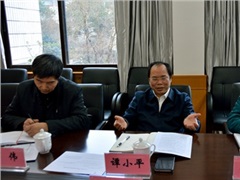 中共市委常委、市委统战部部长谭小平走访调研社市委
